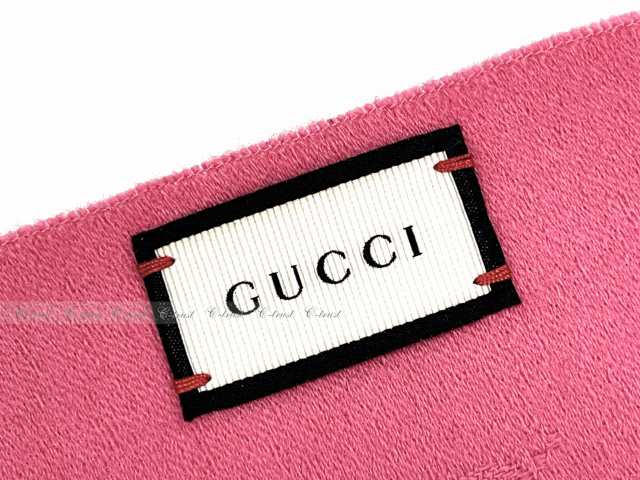 GUCCI グッチ マフラー ストール GG ロゴ カシミヤ 100% イタリア製 